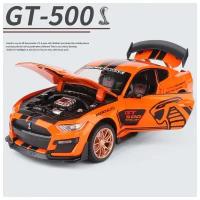 Коллекционная модель Ford Mustang Shelby GT500 1:24 (металл, свет, звук)