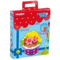 Масса для лепки PAULINDA Creamy Dough Пирожное цветы (160005) 6 цв