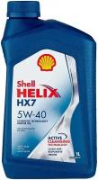 Полусинтетическое моторное масло SHELL Helix HX7 5W-40, 1 л