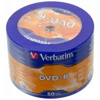 Диск DVD-R Verbatim 4.7Gb 16x wagon wheel (50шт) (43731)