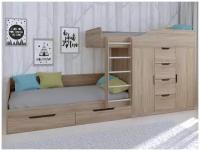 Кровать двухъярусная Астра 6 РВ-Мебель