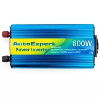 Преобразователь напряжения (инвертор) AutoExpert A600, 600W, 12/220V