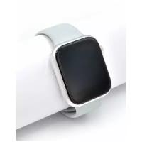 Ремешок (силиконовый) INAKS для часов Apple Watch 38/40 серый