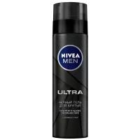 Nivea Men Ultra Черный гель для бритья 200 мл