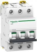 Автоматический выключатель Schneider Electric Acti9 iC60N, 3 полюса, 50A, тип C, 6kA