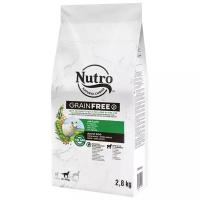 Сухой корм для собак Nutro беззерновой, ягненок, с экстрактом розмарина 2.8 кг (для средних пород)