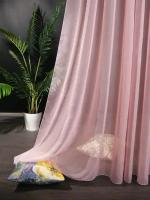 Тюль-вуаль I-linen на шторной ленте, размер 290х260см