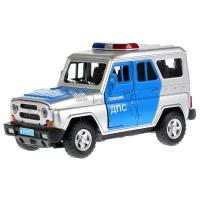 Внедорожник ТЕХНОПАРК UAZ Hunter ДПС (UAZ-RC-1), 1:24, 17 см