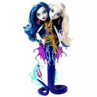 Кукла Monster High Большой кошмарный Риф Пери и Перл Серпентин, 28 см, DHB47