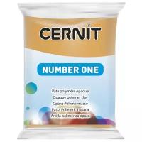Полимерная глина Cernit Number one 746 желтая охра 59 г