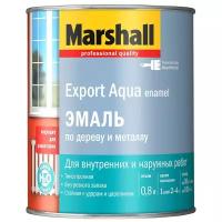 Marshall Export Aqua универсальная эмаль на водной основе (белый, глянцевый, 0,8 л)