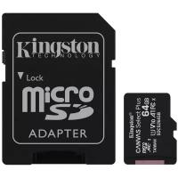 Карта памяти Kingston Canvas Select Plus microSDXC UHS-I +ад, SDCS2/64Gb