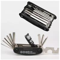 Мультитул складной BLACK TOOLS CT24 15в1