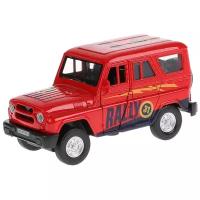 Внедорожник ТЕХНОПАРК UAZ Hunter Спорт (HUNTER-S), 12 см, красный