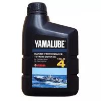 Моторное масло Yamalube 4 SAE 10W-40 API SJ Marine Mineral Oil (1 л)