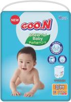 Подгузники-трусики GOO.N Cheerful baby, 3/M, 7-12 кг, 58 шт