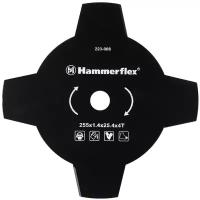 Нож для триммера Hammer Flex 223-008 закаленная сталь, круглый, 4 зуба
