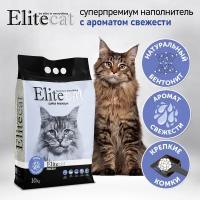 Наполнитель для кошачьего туалета комкующийся с ароматом свежести ELITECAT 