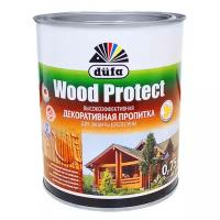 Dufa пропитка Wood Protect, 0.75 кг, 0.75 л, махагон
