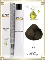 LILAFIX PROFESSIONAL Перманентная крем-краска Hair Colour Cream, 6.11 темный блондин насыщенный пепельный, 100 мл