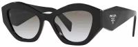 Солнцезащитные очки Prada Prada PR 07YS 1AB0A7 PR 07YS 1AB0A7, черный, бесцветный