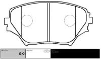 (старый номер CKT-12) Колодки тормозные CTR GK1026