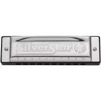 Губная гармошка Hohner Silver Star 504/20 Small box (M5041167) Bb, черный