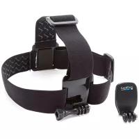 Крепление GoPro на голову + крепление-клипса на одежду ACHOM-001 (Headstrap + QuickClip)