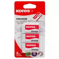 Kores Набор ластиков Eraser KE-30, 3 шт