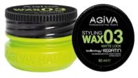 AGIVA Кератиновый Воск для волос Keratin Wax 03 матовый MATE LOOK 90 мл/