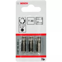 Бита Bosch TORX T30 25 мм 3шт/уп