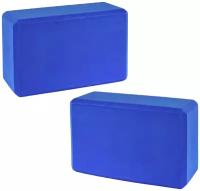 Блок для йоги CLIFF EVA 23*15*10см, 200гр., синий