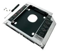 Адаптер оптибей Espada SS95U (optibay, hdd caddy) SATA/miniSATA (SlimSATA) для подключения HDD/SSD 2,5” к ноутбуку вместо DVD