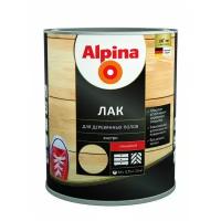 Alpina для деревянных полов прозрачный, глянцевая, 0.75 л