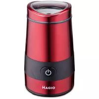 Кофемолка MAGIO МG-204 250Вт/60 гр/ RED нерж.корпус