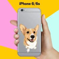 Силиконовый чехол Хороший корги на Apple iPhone 6/iPhone 6S