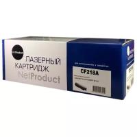 Картридж NetProduct N-CF218A с чипом, 1400 стр, черный