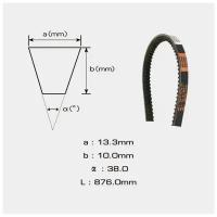 Ремень Клиновый 13X876 Мм Masuma 6335 Рк.6335, 13X876 Мм Masuma арт. 6335