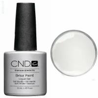 CND Brisa Paint Soft White 12 ml Гель французский маникюр