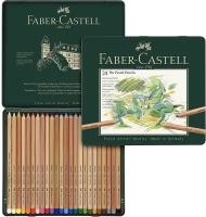 Набор пастельных карандашей Faber-Castell Рitt 24 цвета в металле