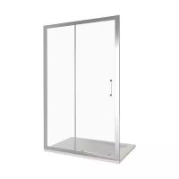 Раздвижные двери GoodDoor Latte WTW-140-G-WE прозрачный хром глянцевый