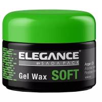 Elegance Гель-воск Soft Gel Wax с маслом арганы, слабая фиксация, 100 мл