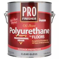 Лак PRO Finisher Oil-Base Polyurethane for Floors Clear Gloss полиуретановый прозрачный 3.78 л