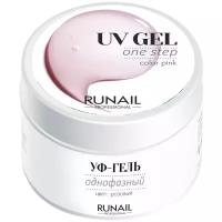 РћРґРЅРѕС„Р°Р·РЅС‹Р№ РЈР¤-РіРµР»СЊ RUNAIL PROFESSIONAL СЂРѕР·РѕРІС‹Р№, 15 Рі