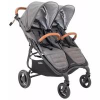 Прогулочная коляска для двойни Valco Baby Snap Duo Trend, цвет Charcoal