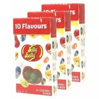 Драже жевательное Jelly Belly Ассорти 10 вкусов 3 шт