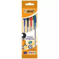 BIC Набор шариковых ручек Cristal Original 4 цвета, 0.32 мм (8308621)