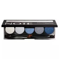 Тени для век, профессиональная палетка 101 / PROFESSIONAL EYESHADOW 5*2 г