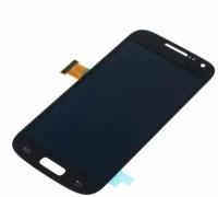 Дисплей для Samsung i9190/i9192/i9195 Galaxy S4 mini (в сборе с тачскрином) синий