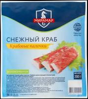 Крабовые палочки мирамар Снежный краб, 200г